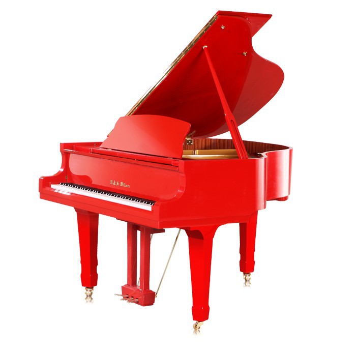 法拉利红gp-160文森威尔曼三角钢琴彰显贵族气息