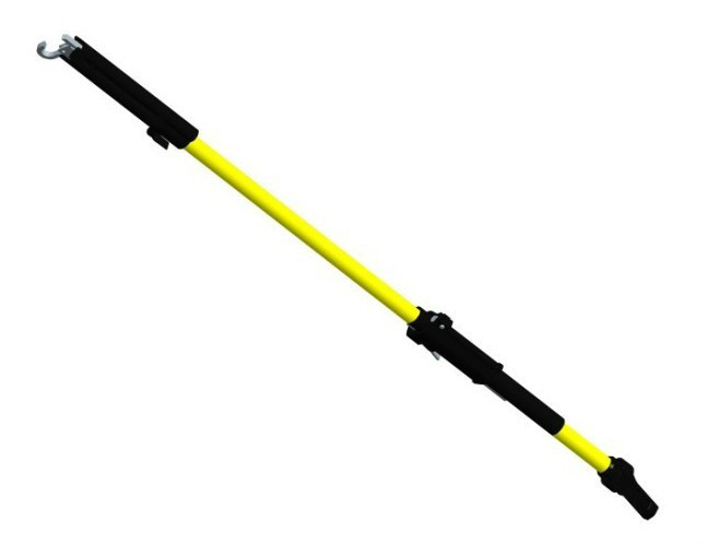 河北金河 优质检测设备伸缩可调式自动锁扣型拉闸杆