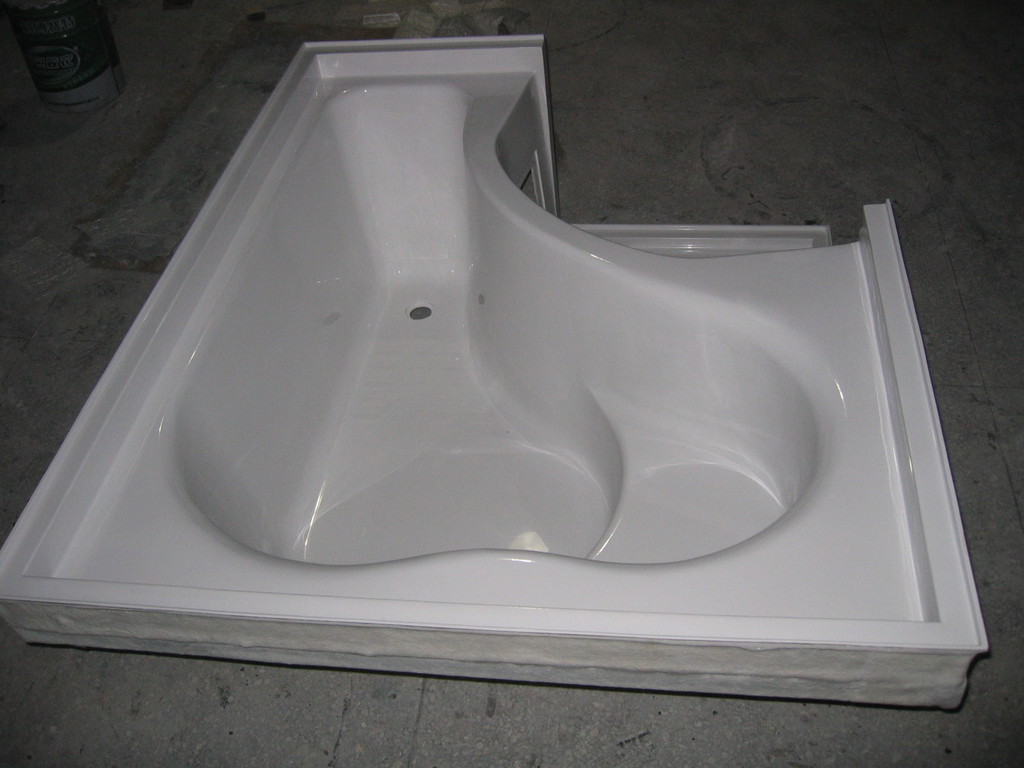 供应出口玻璃钢浴缸浴盆