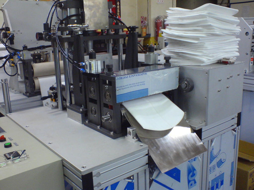 长荣超声波单筒无纺布液体过滤袋焊接机台湾产自动焊滤袋机