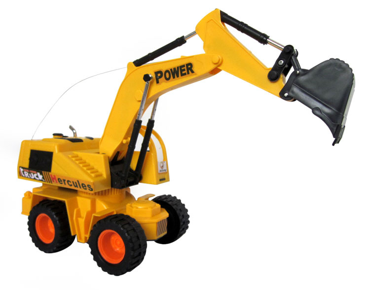 遥控车批发 高仿真特技挖掘机/挖土机 工程车 遥控车玩具批发