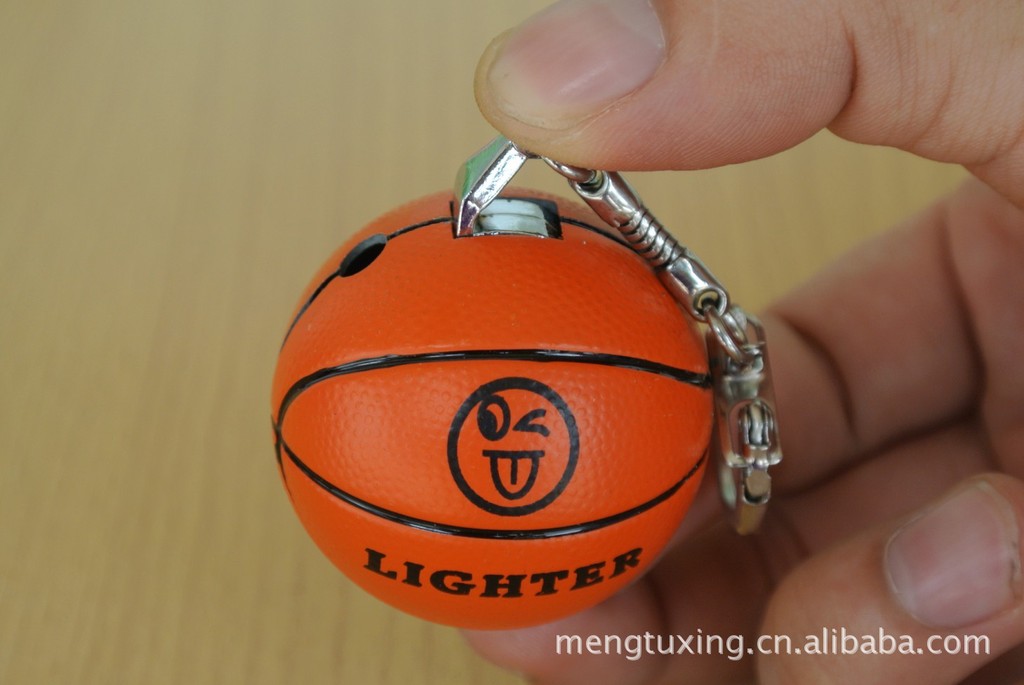 712一乐礼品 篮球汽油打火机 创意 新奇特 抽烟必备 点火设备明火