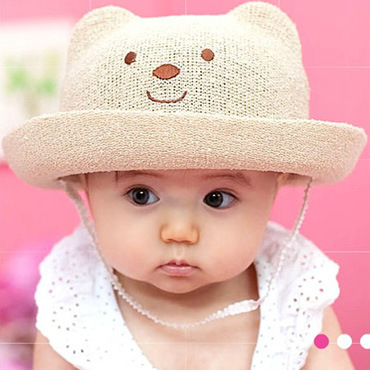 【满就包邮】韩版新款 潮流时尚草莓儿童套头帽 混批 etszm442