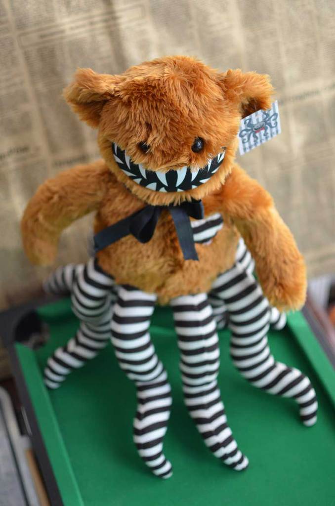 【变异章鱼泰迪熊】价格,厂家,图片,毛绒,布艺,皮毛玩具,李红羽 (个体