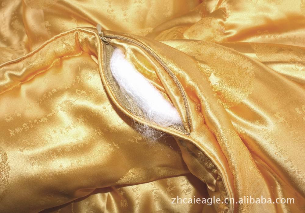 依格尔 真丝被子 07160真丝提花外壳 蚕丝被子 丝棉被子 君临天下图片