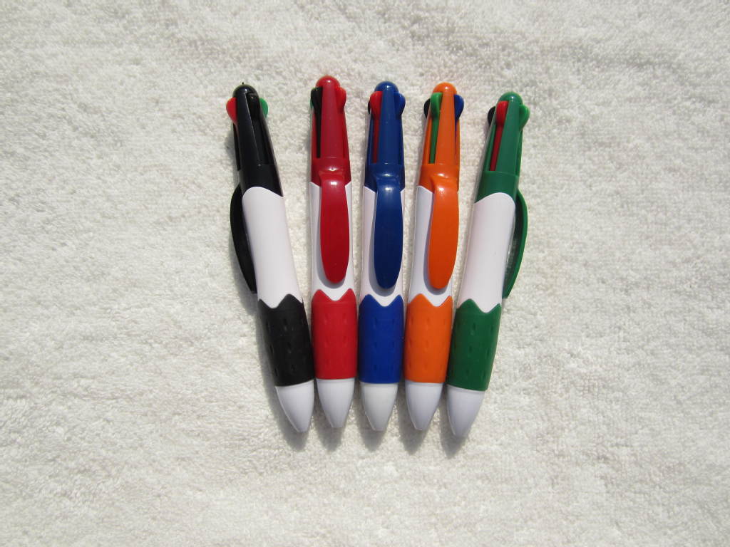 厂家直销 优质实用的 四色笔 四色圆珠笔
