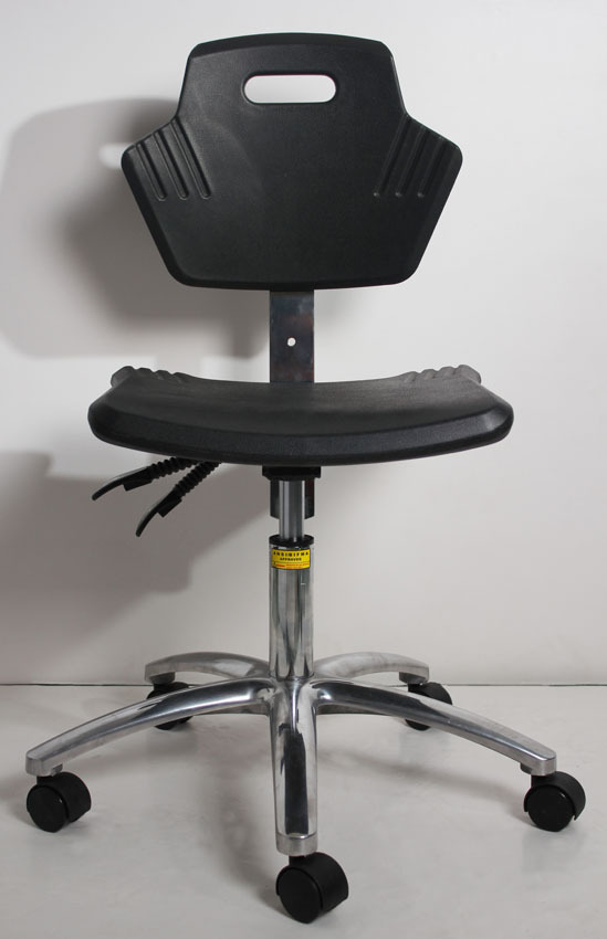 发泡定形椅五星脚升降椅带脚轮办公转椅电脑椅防静电工业椅