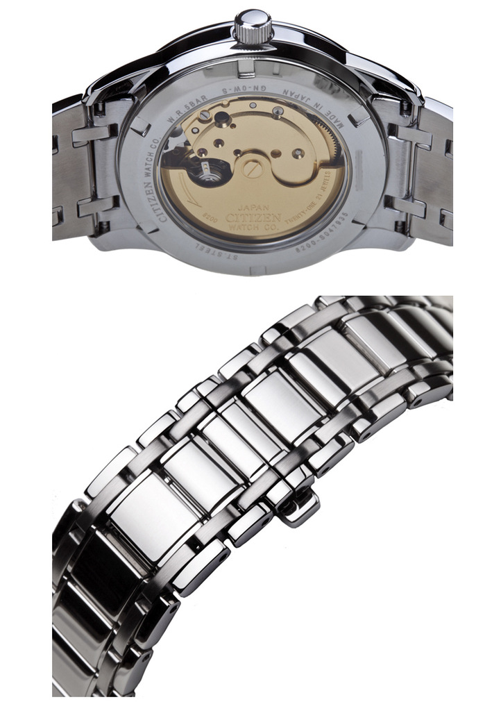 西铁城手表 男表 机械表 蓝宝石 西铁城8290 人气热卖!图片_2