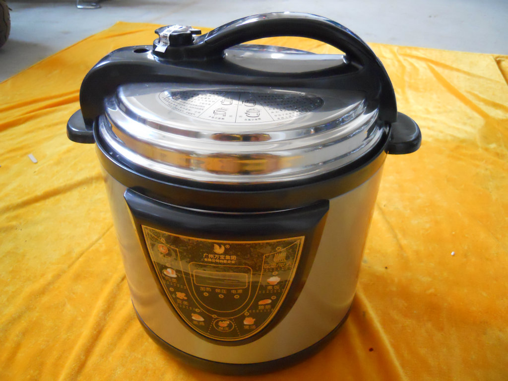 厂家供应万宝6l电脑不锈钢多功能电压力锅