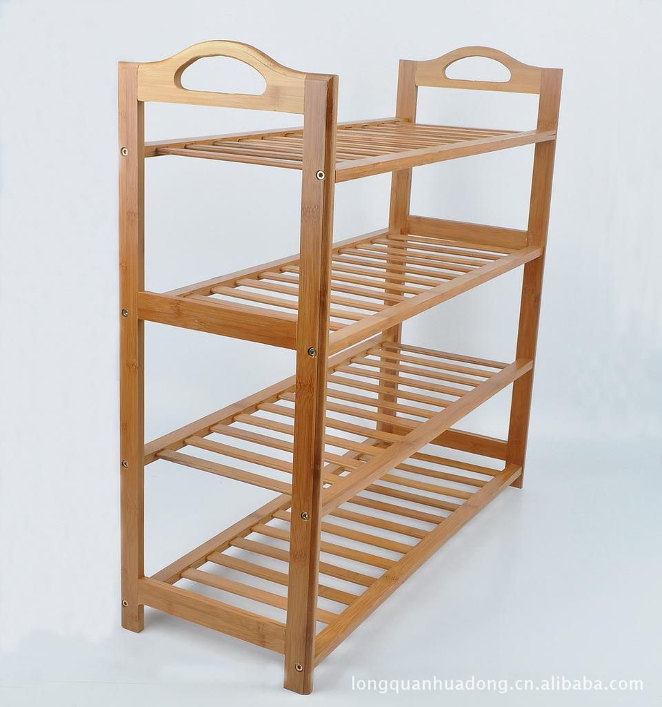 竹鞋架厂家直销,竹子鞋架