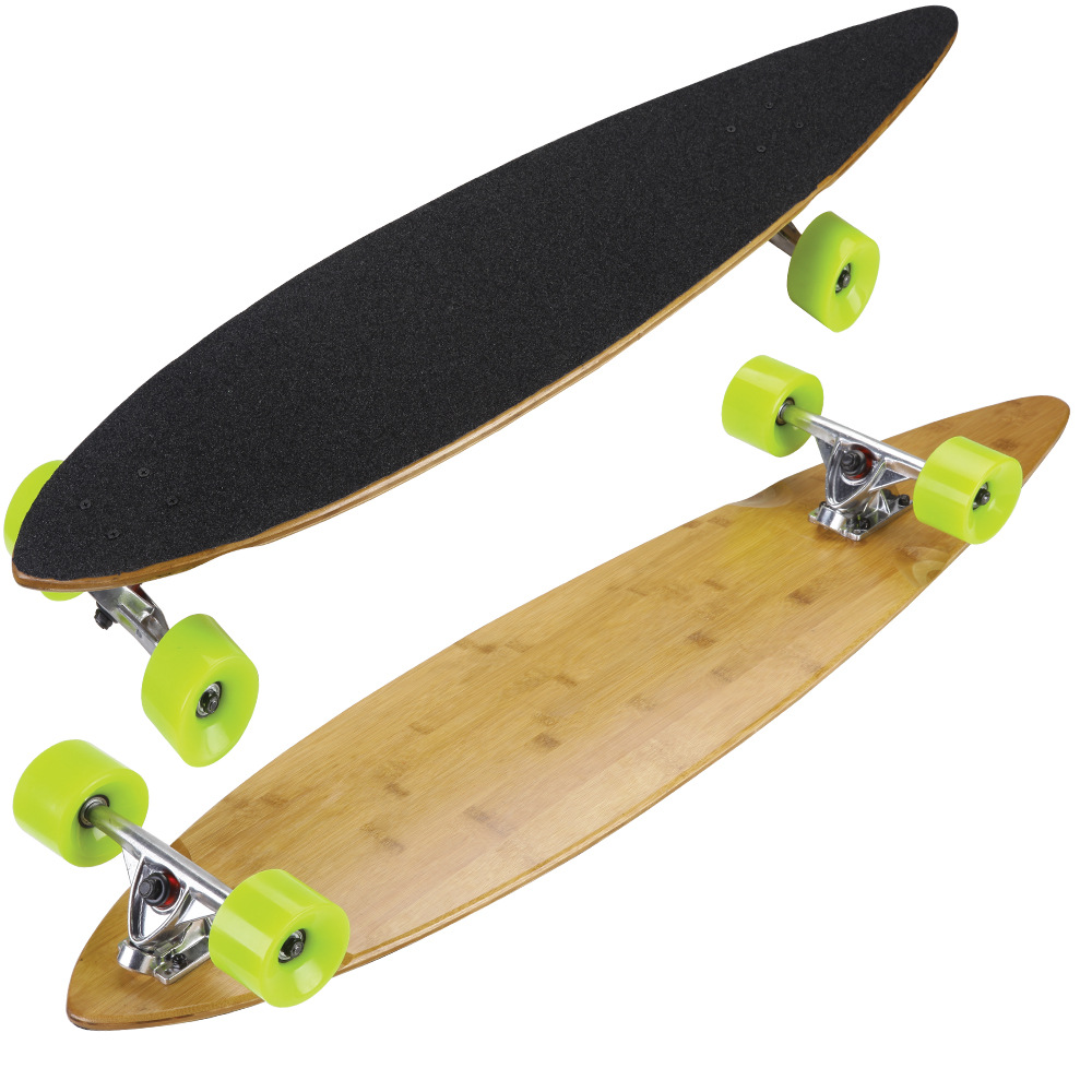 厂家直销背面竹子长板 ,四轮滑板