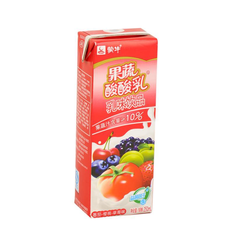 蒙牛果蔬酸酸乳图片图片