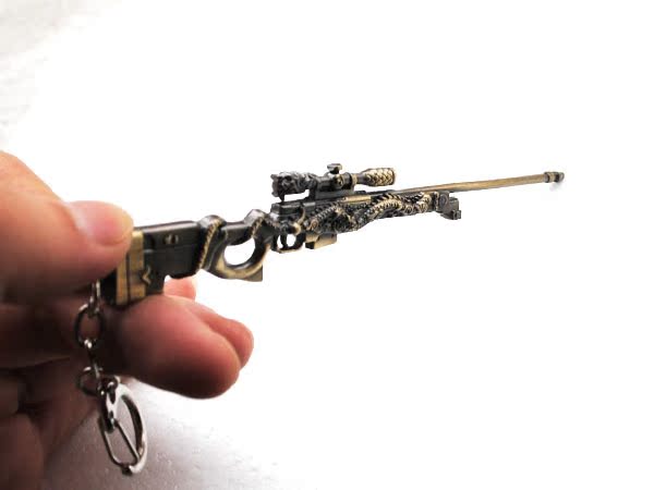 2013最新款游戏模型 合金军事模型 穿越火线龙纹枪模型 模型批发图片