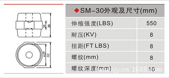 SM30绝缘子