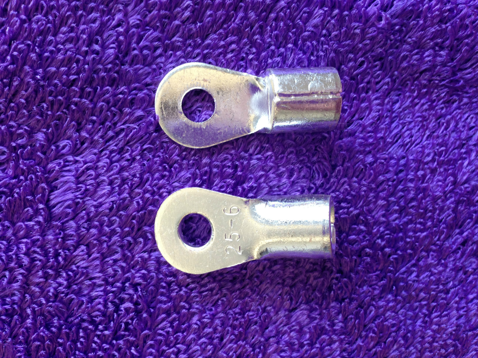 柳市厂家批发ot256冷压接线端头铜鼻连接端子