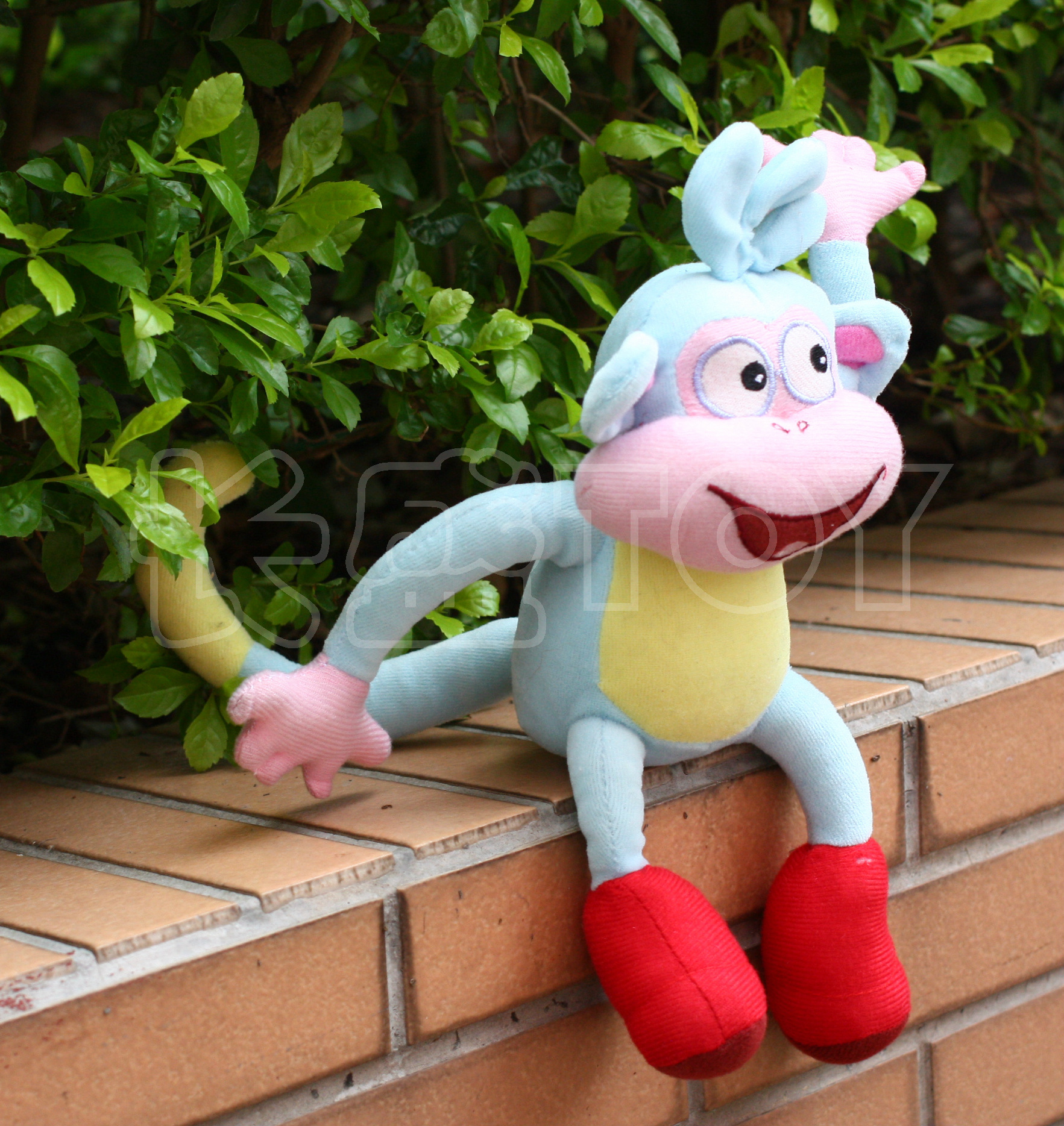 多娜boots 猴子爱探险的朵拉 dora 毛绒玩具 玩偶