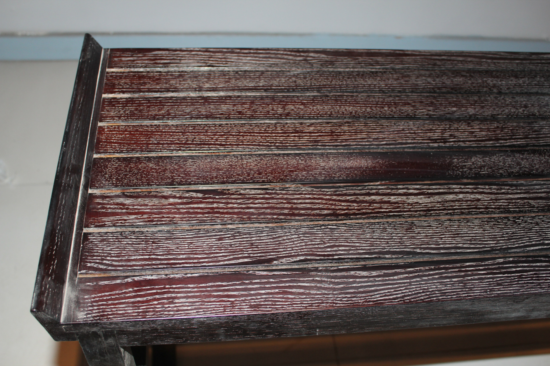 黑檀木 开放漆 条案 全新 工厂展品 无瑕疵 特价