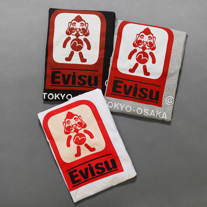 2013秋冬新款 日本潮牌大牌evisu 福神 機器人 男士長袖t恤圖片_2