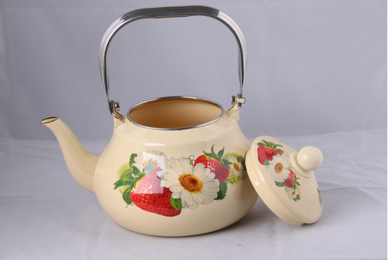 【福和盈 2l搪瓷梨形壶 一件代发现货搪瓷壶 厂家批发量大从优】价格,