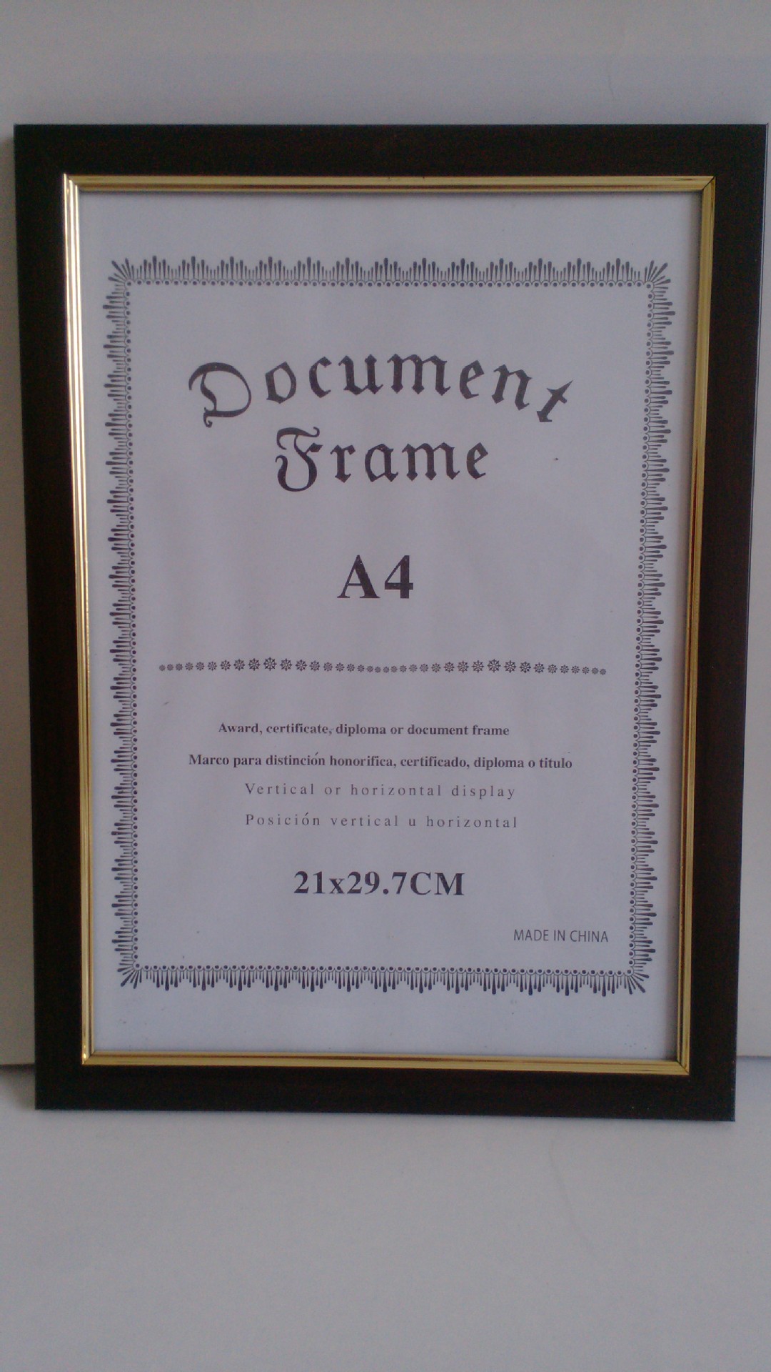 a4证书框 文件框 小相框 ps发泡环保材料 (一件起批 ) 不包邮