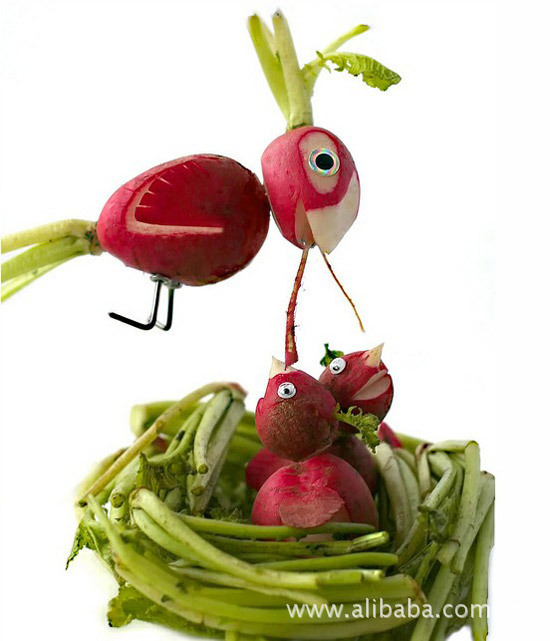 蔬菜的各种创意,特有想象力 pp