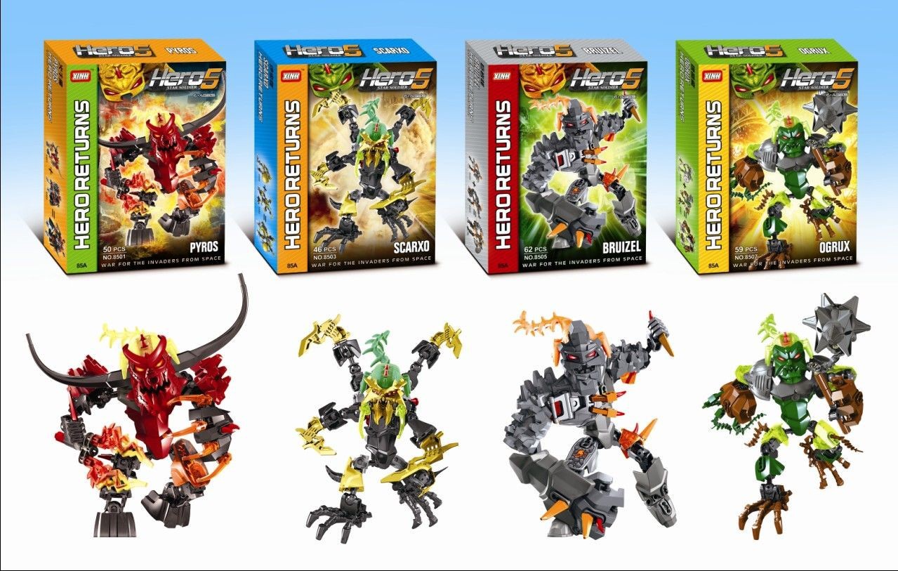 正品欣宏 英雄工厂5.0 85c 突波8508 强袭8509 冰极兽8510图片_26