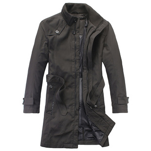 清仓正品雪之韵羽绒服男士中长款可脱卸内胆腰带加大加肥批发厂家