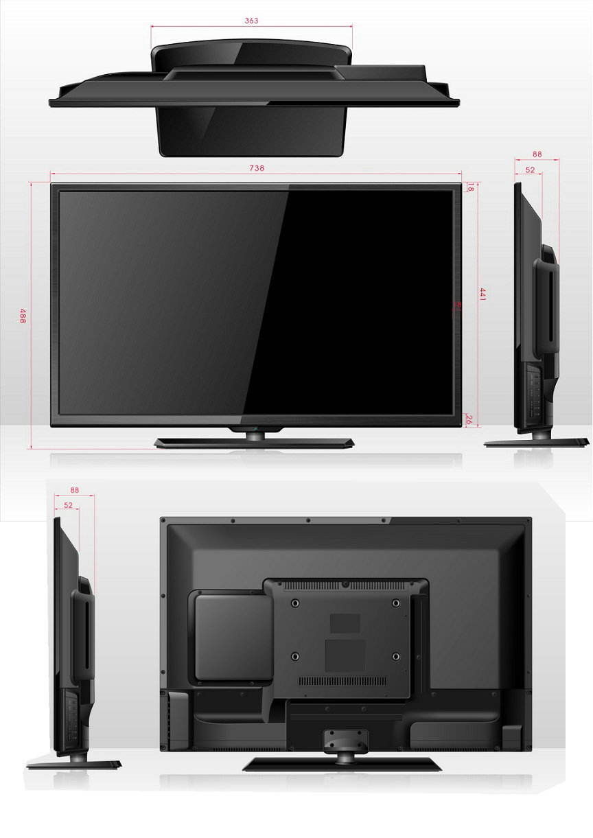 厂家批发电视机代理招商led3d液晶电视机液晶显示器安卓智能