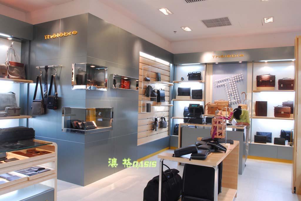 烤漆展柜 母婴店展柜 展示柜 化妆品烤漆展柜 服装鞋子展架