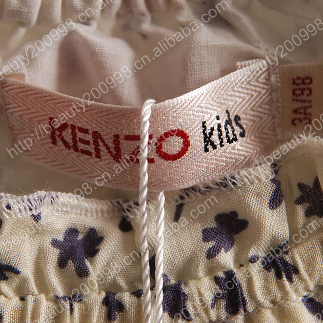 外贸童装批发 时尚韩版春季新款 女童全棉九分袖连衣裙 131124款