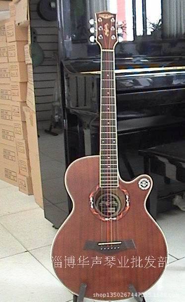 供应 思凯 sk40寸民谣吉他 4028c 正品