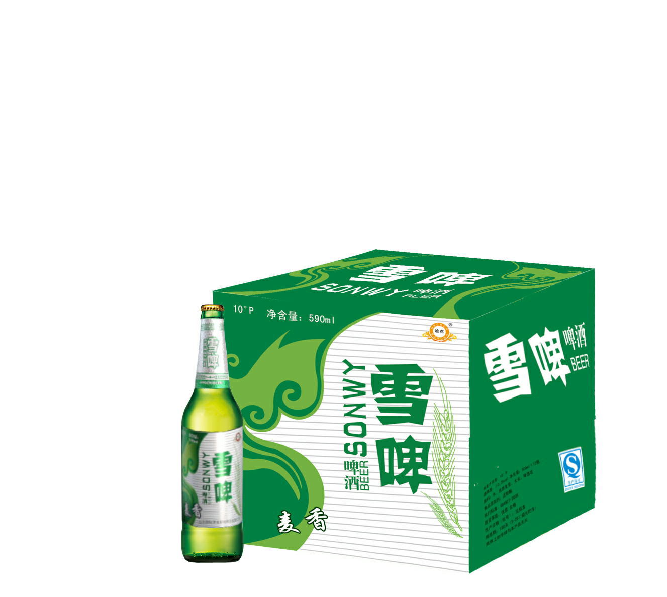 雪花麦香啤酒图片大全图片