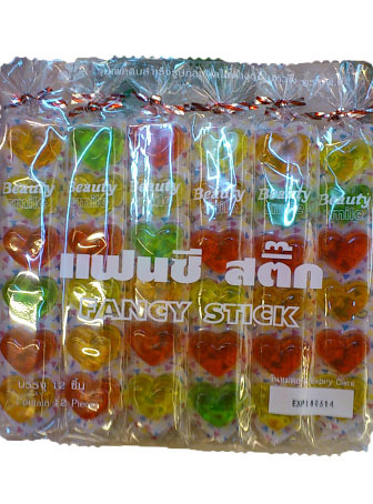 泰国心形啫喱糖