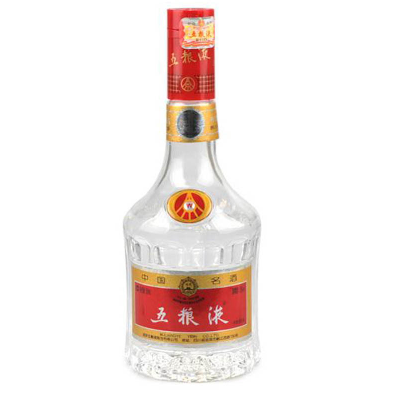 正品52度五粮液500ml 普五 四川浓香型白酒水晶装