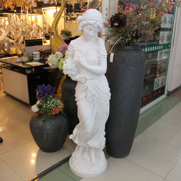 全身人像现代 树脂雕塑 酒店会所摆件 软装配饰