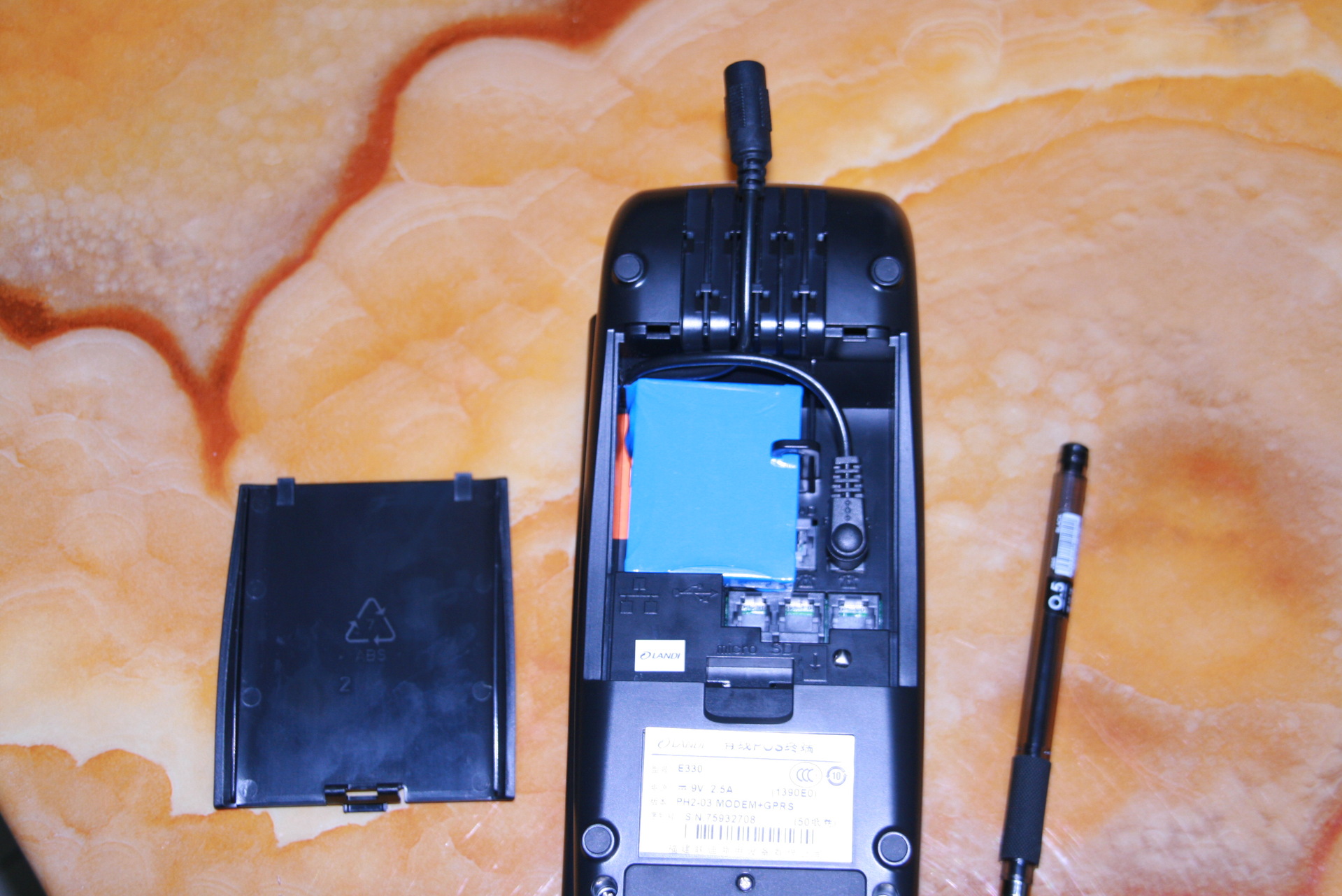 联迪e330移动版gprs 插手机卡版 移动pos刷卡机