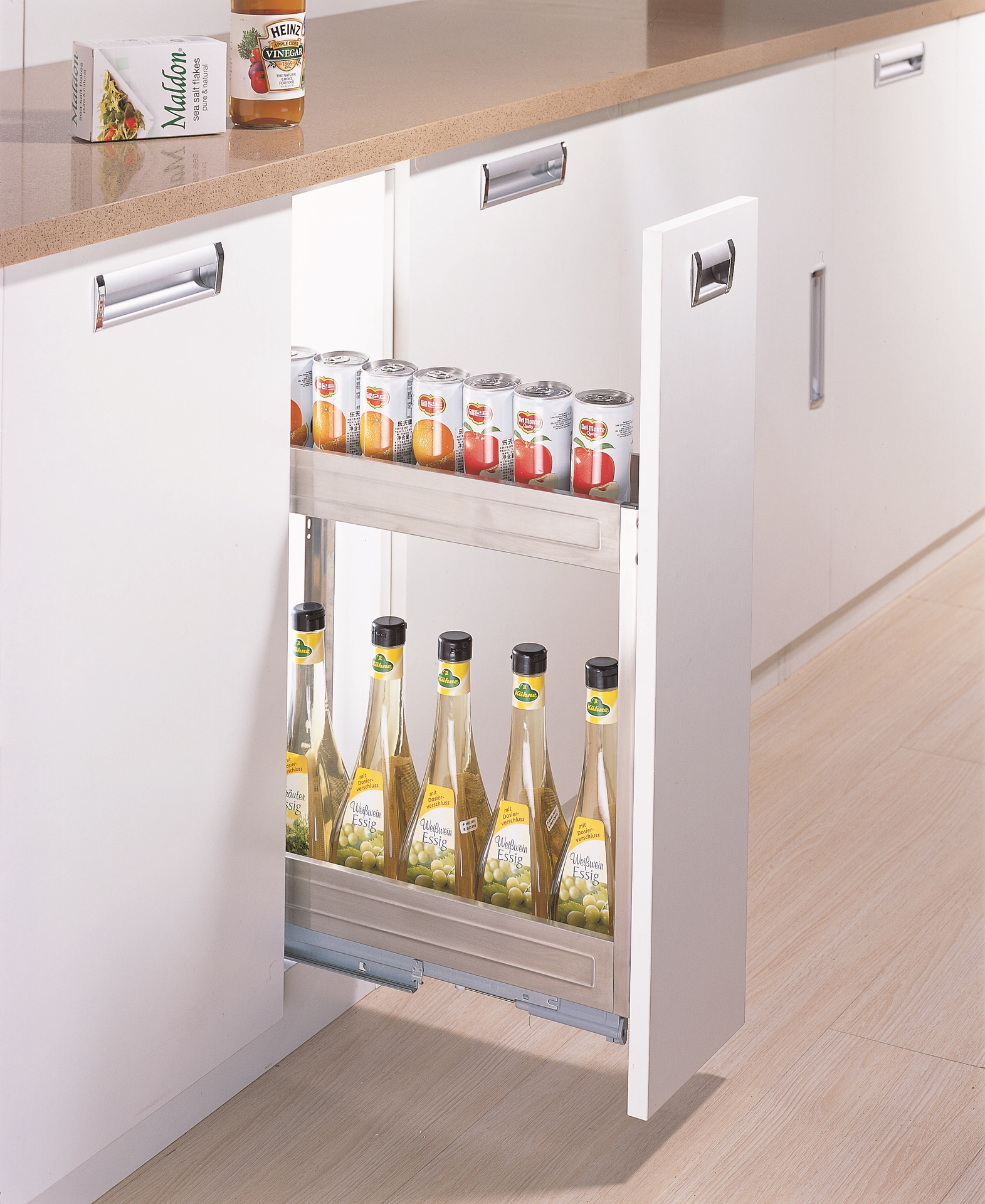 威万事拉篮新品hkgsptj023b不锈钢抽屉拉篮无氰环保橱柜拉篮