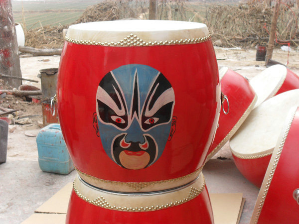 12寸战鼓,高边鼓 40厘米直径 水牛皮鼓面 送架子【龙武鼓乐厂】