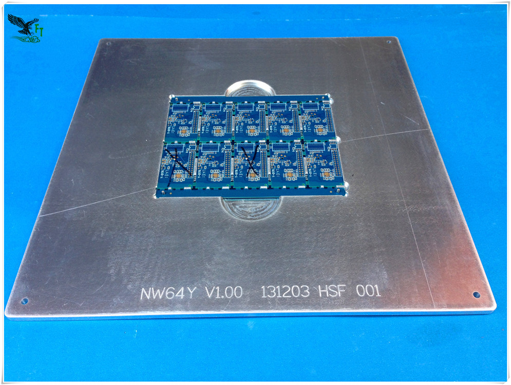 【精密分板治具】东莞smt铝合金精密裁pcb板分板治具夹具