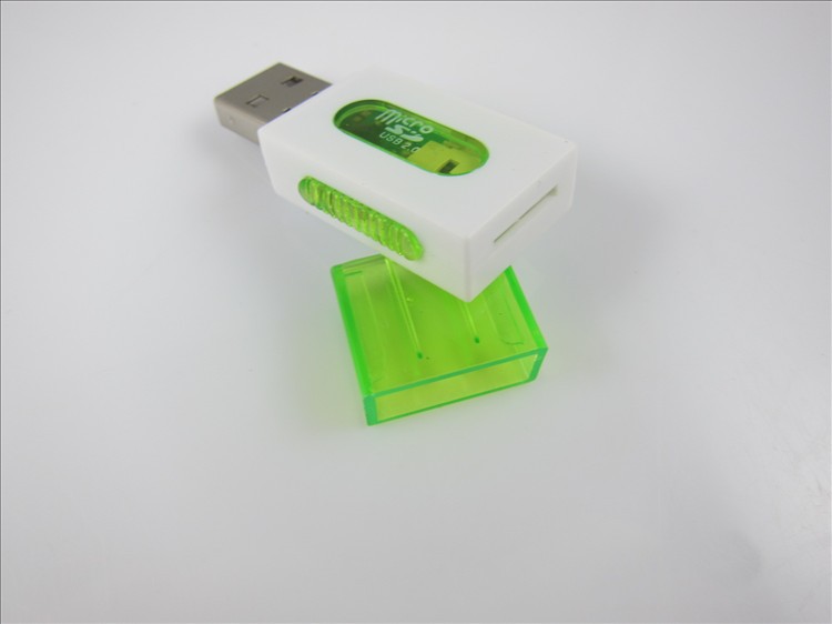 蓝精灵读卡器tf卡minisd卡读卡器