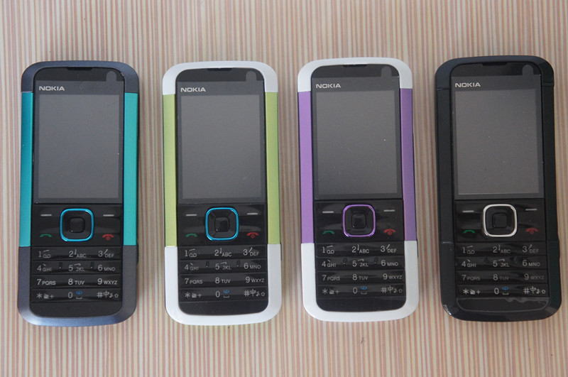 批发nokia/诺基亚5000 老人直板手机 女款时尚 上网 商务手机