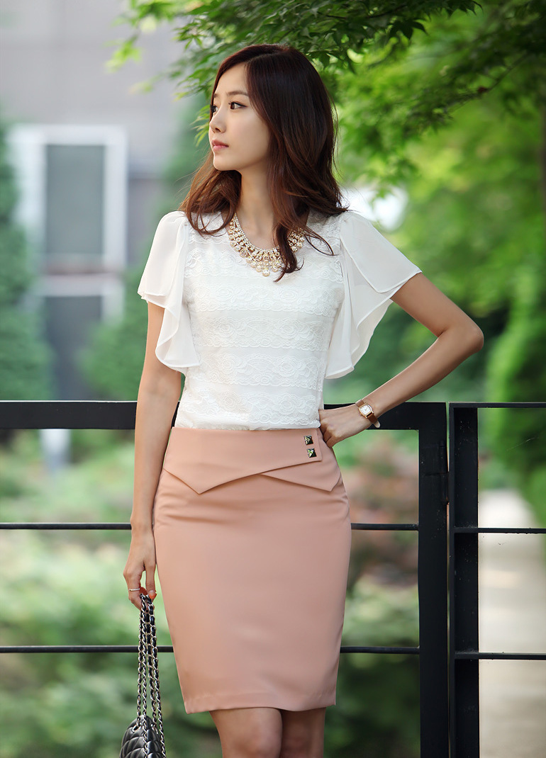 东莞市夏装新款ol职业装女装套装套裙时尚修身韩版工作服欢迎订购