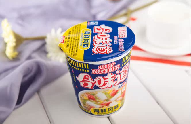 香港日清合味道海鲜风味方便面75g