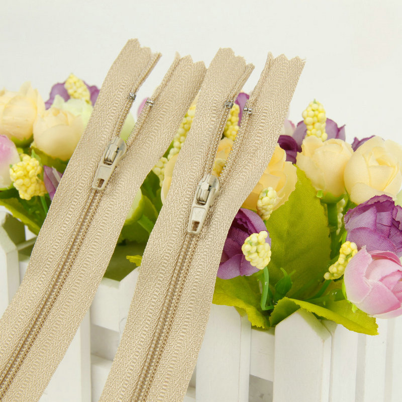 长期生产 原色尼龙拉链 原色尼龙单丝拉链 尼龙中心线拉链批发