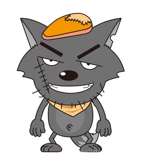 灰太郎公仔 毛绒玩具灰太狼 布娃娃 喜洋洋与灰太