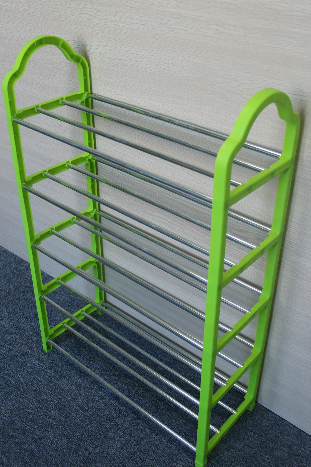 多功能彩色平价简约组合金属塑料鞋架