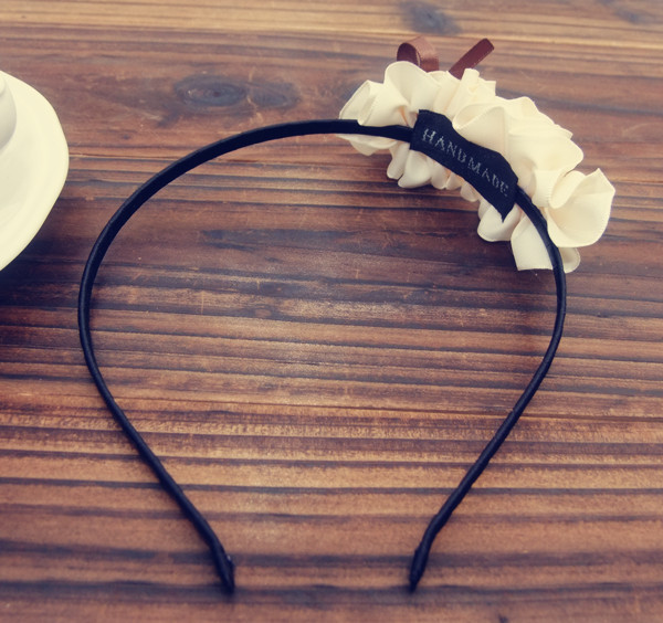 美之梦 褶皱缎带发箍 韩版发饰批发 唯美淑女头饰 公主头 fg050