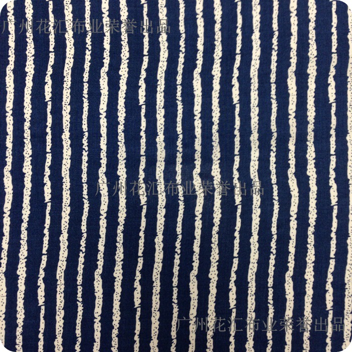 条纹布 条纹花 条纹服饰 条纹面料 人棉 印花布