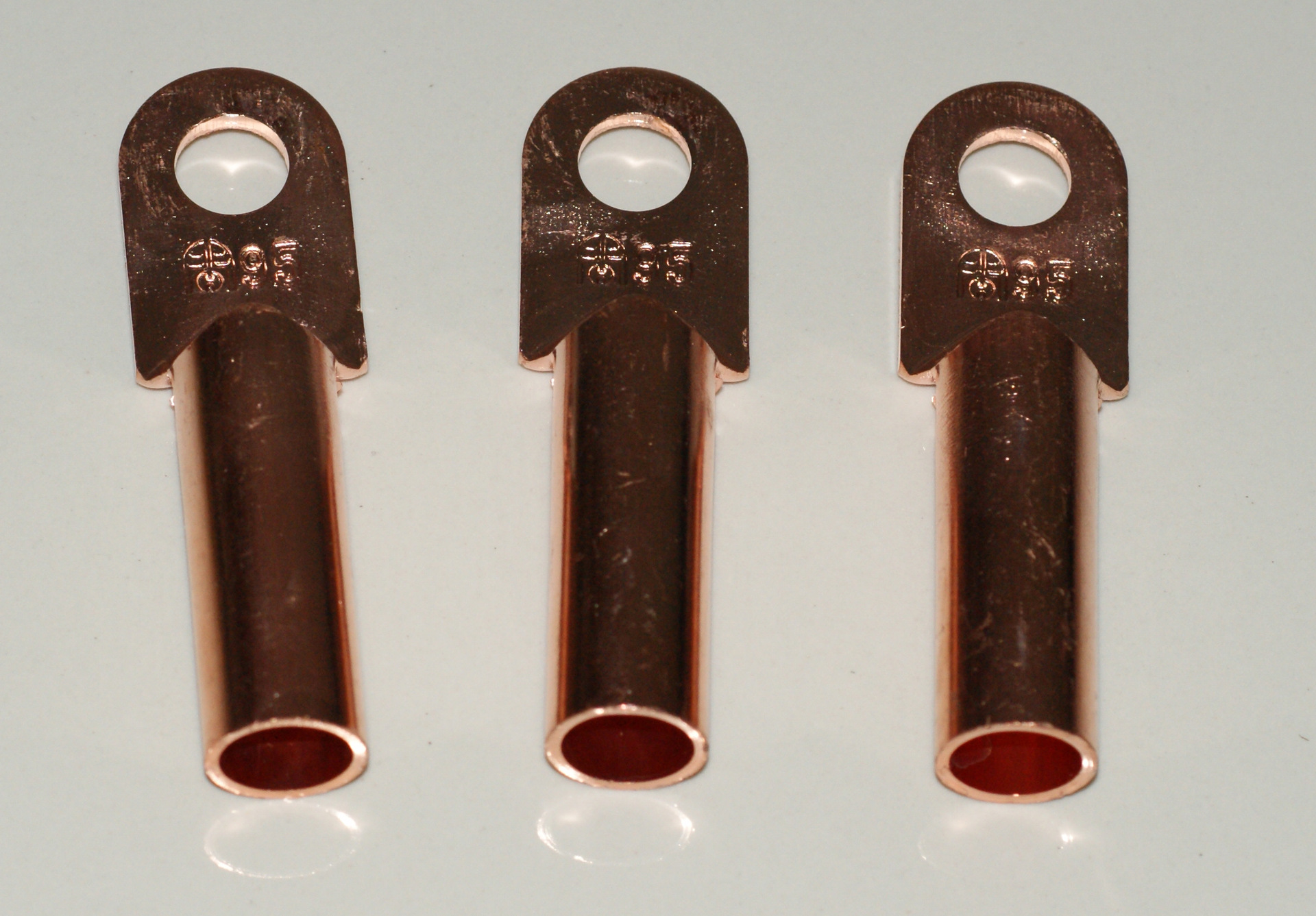 供应dt-95/大红门铜鼻/管型铜接线头/铜线耳/堵油铜鼻子