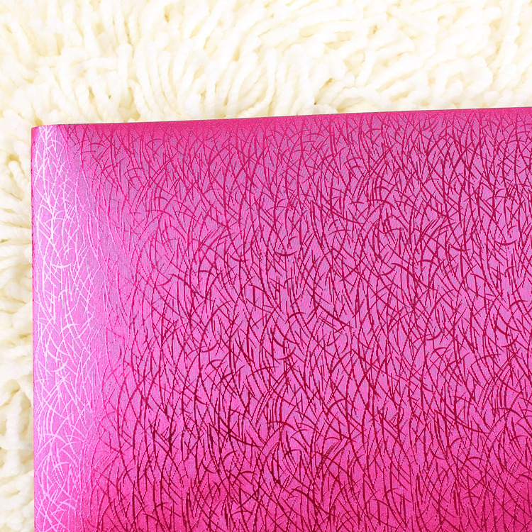 10年厂家供应125克铜板铝箔压纹纸 亮金色月牙纹包装纸批发图片_4